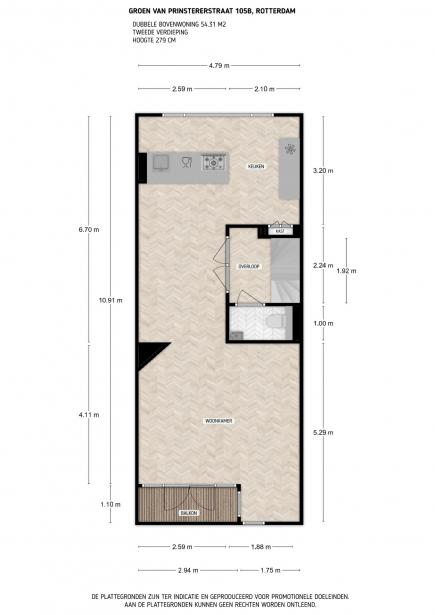 Groen van Prinstererstraat 105 B-2-25